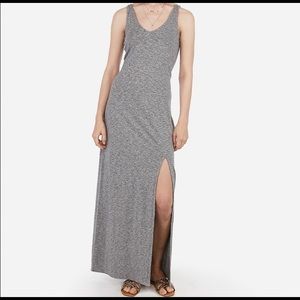 Heather Gray Express Maxi dress